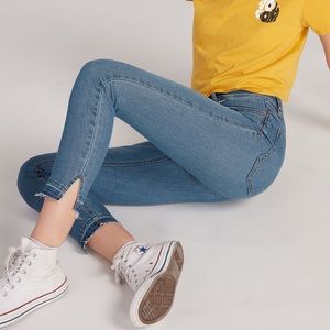 Volcom Liberator Leggings High Rise Jean Size 27